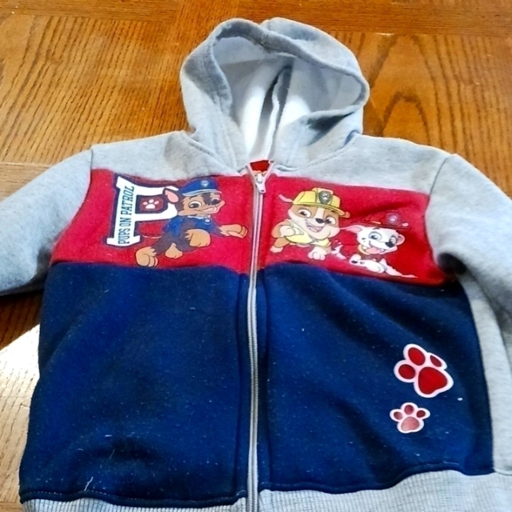 Paw Patrol Hoodie Size 3t